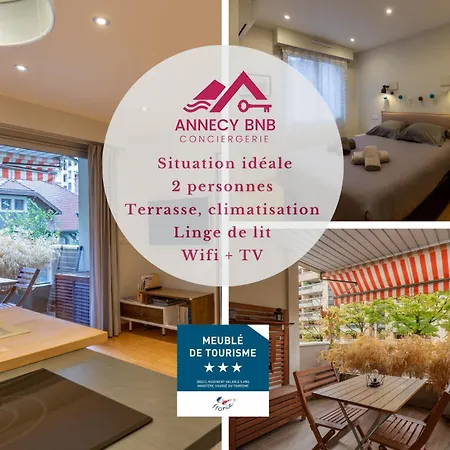 Apartment L'ecrin, T2 Centre Et Lac *